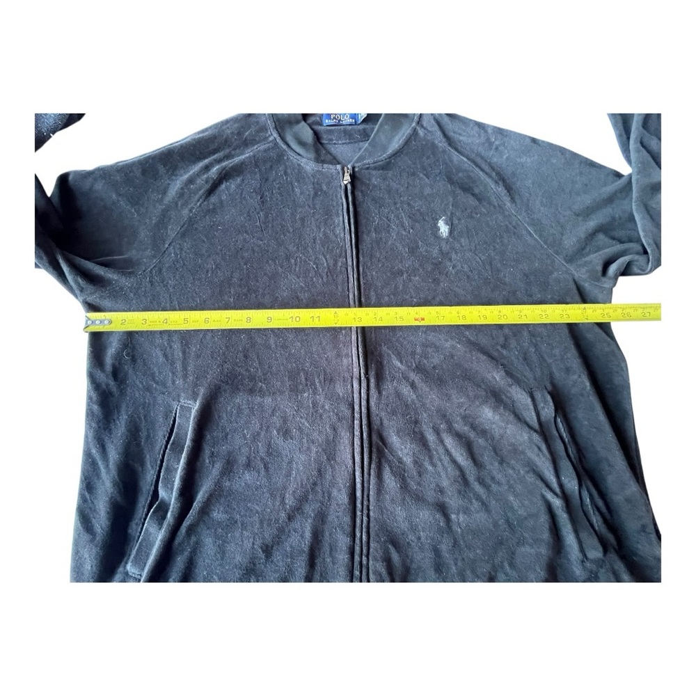 Polo Ralph Lauren Velour Baseball Jacket, Men’s XL - Picture 5 of 7